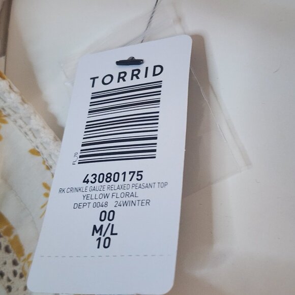 Torrid Top Womens Plus Size 00 Purple Paisley Clip Dot Open Back Boho NWT New - Picture 6 of 10